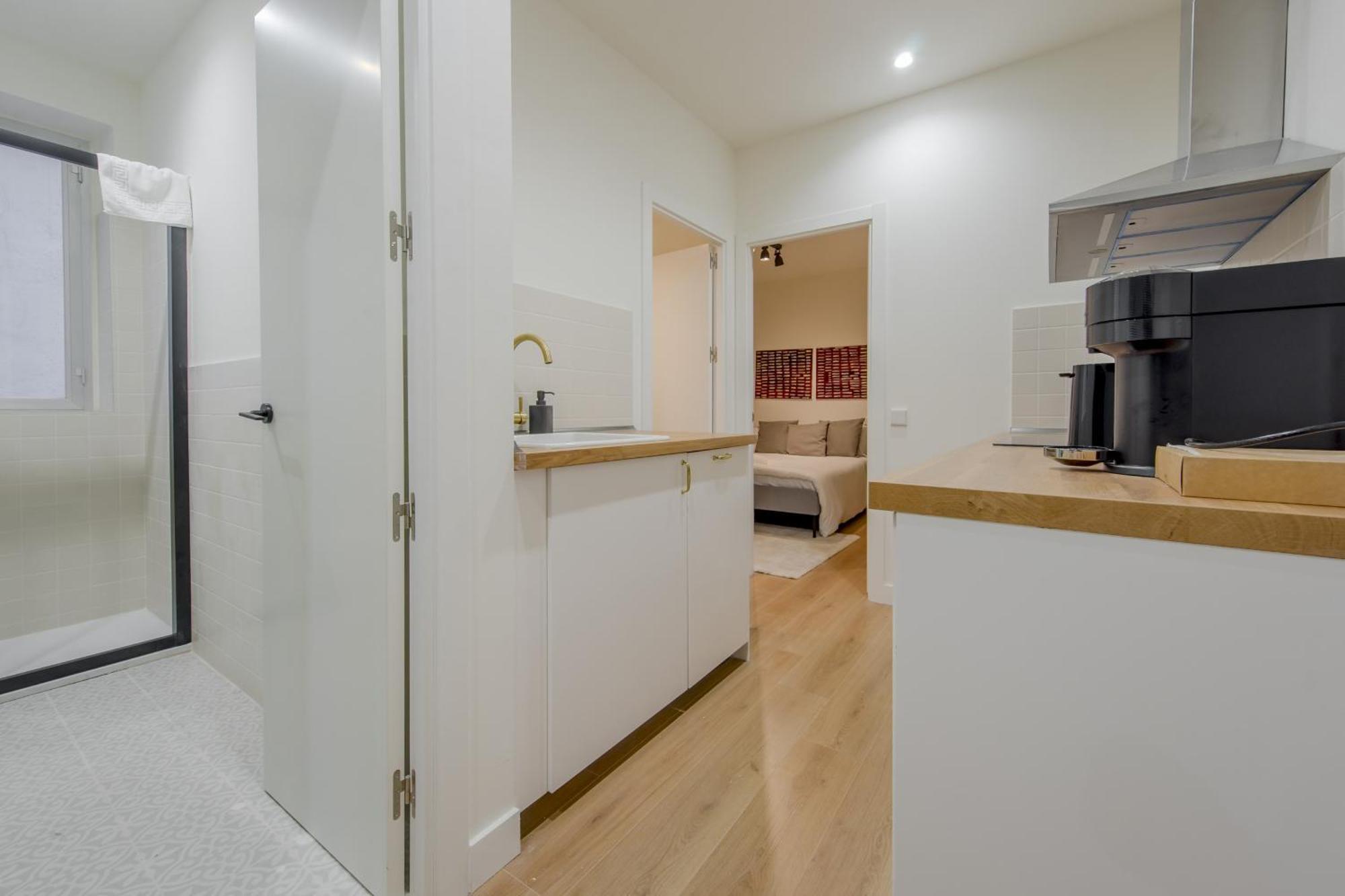 Cozy Apt Para 6Pax A Escasos Metros Del Retiro - Madrid E1 Esterno foto